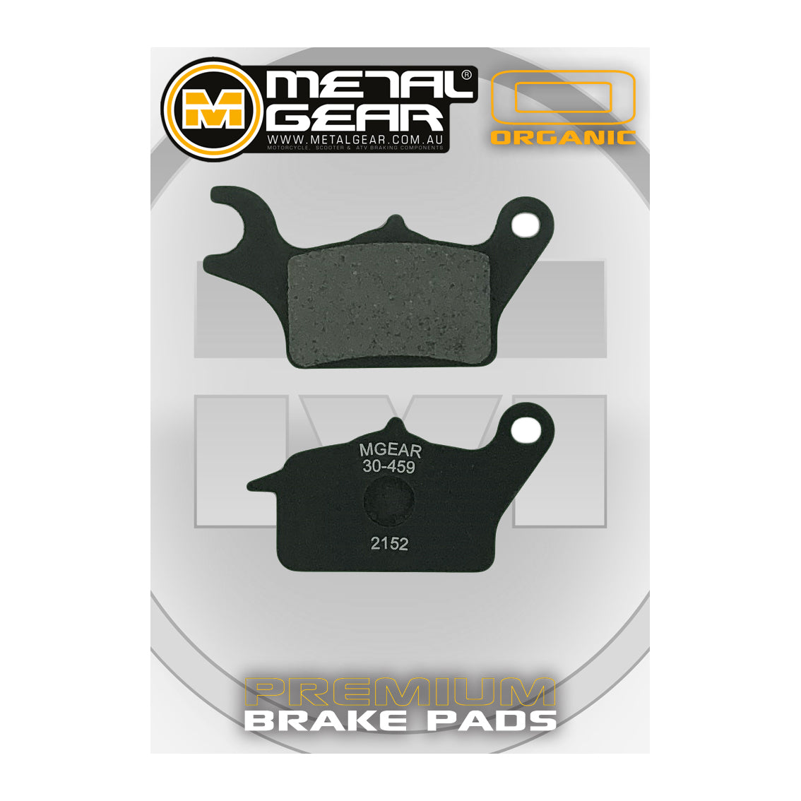 Brake Pads Organic - 30-459