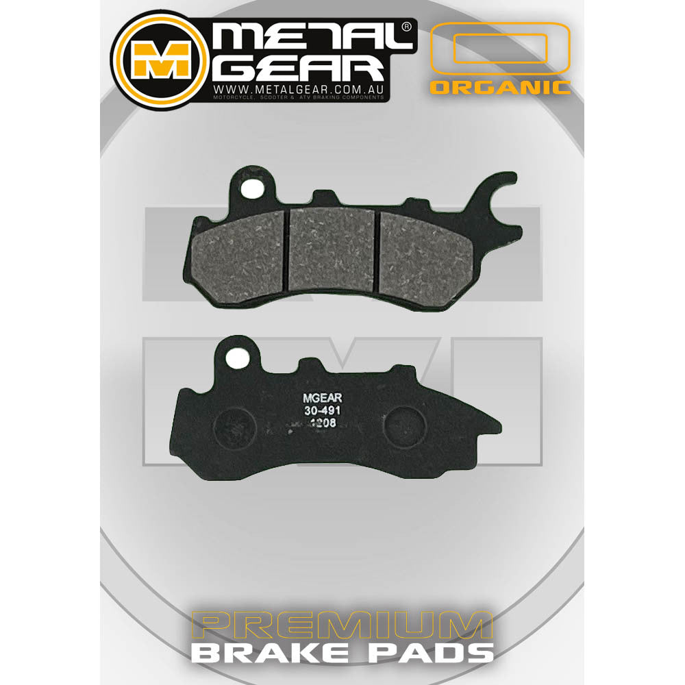 Brake Pads Organic - 30-491