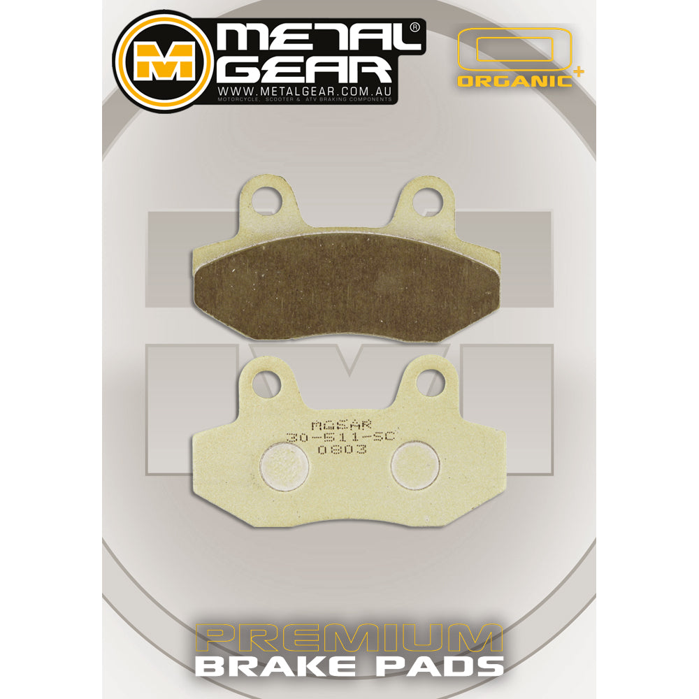 Brake Pads Organic Plus - 30-511-SC