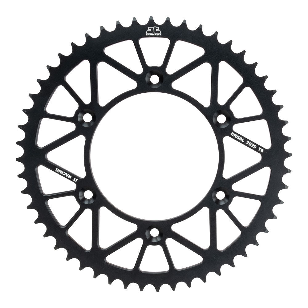 JT ALLOY RACELITE SPROCKET - 47T 520P - BLACK - 30-K01-47KJ