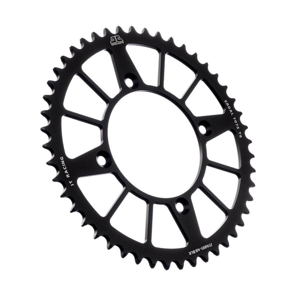 JT ALLOY RACELITE SPROCKET - 46T 520P - BLACK - 30-K08-46KJ