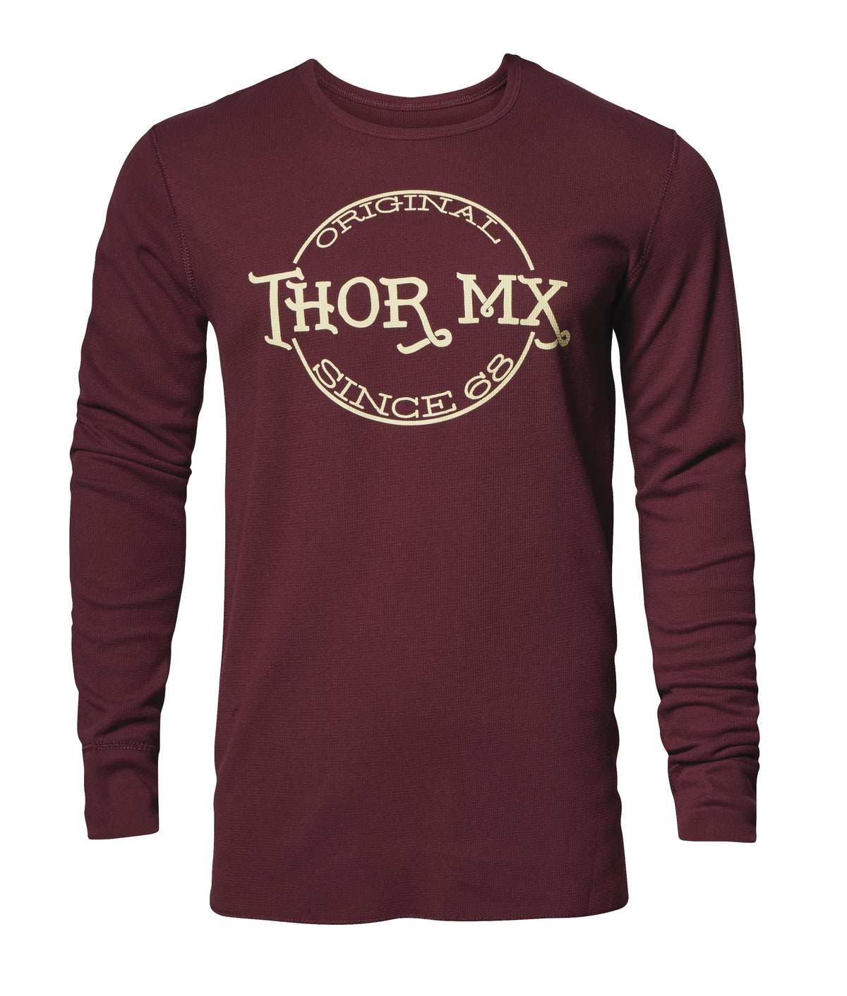 Tee S18 L/S Thermal Maroon – L 3030-16096
