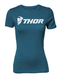 Tee S18W S/S Loud Teal – S 3031-3192