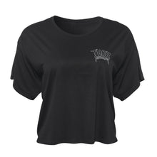 Tee Wmn Metal Crop Black – XL 3031-4007