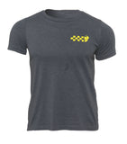 Tee Youth Checkers Char – XS 3032-3471