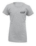 Tee Girls Checkers Gray – S 3032-3482