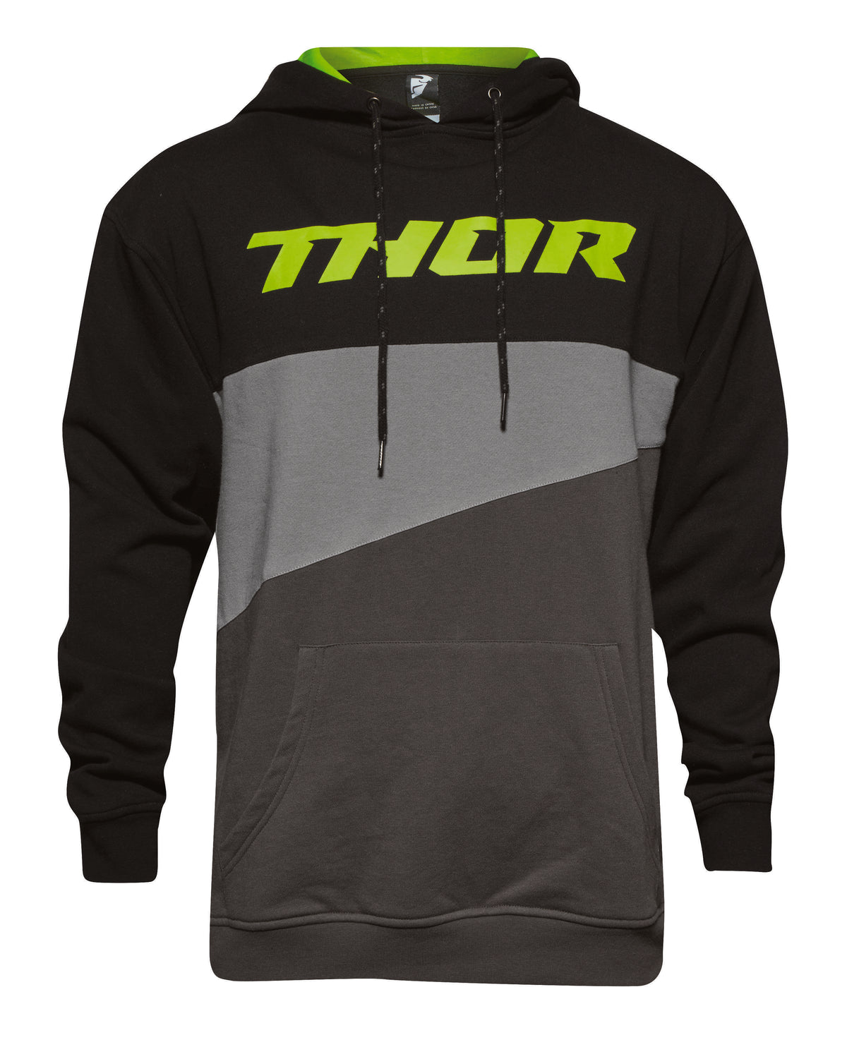 Fleece S17 Main Event Blk/Lime – S 3050-3695