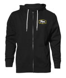 Fleece S18 Script Zip Black – L 3050-4261