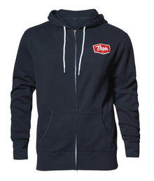 Fleece S18 Script Zip Navy – 2XL 3050-4268