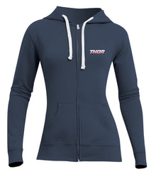 Fleece Woman Halo Zip Navy SM – S 3051-1187