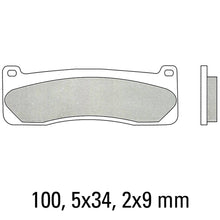 FERODO Disc Pad Set - FDB2043 CP911 Carbon Grip Race Compound - Non Sintered - 01-2043-CP