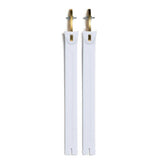 Spare Part - SIDI #34 Crossfire Extra Long Straps - 205mm - Pair - White/Gold