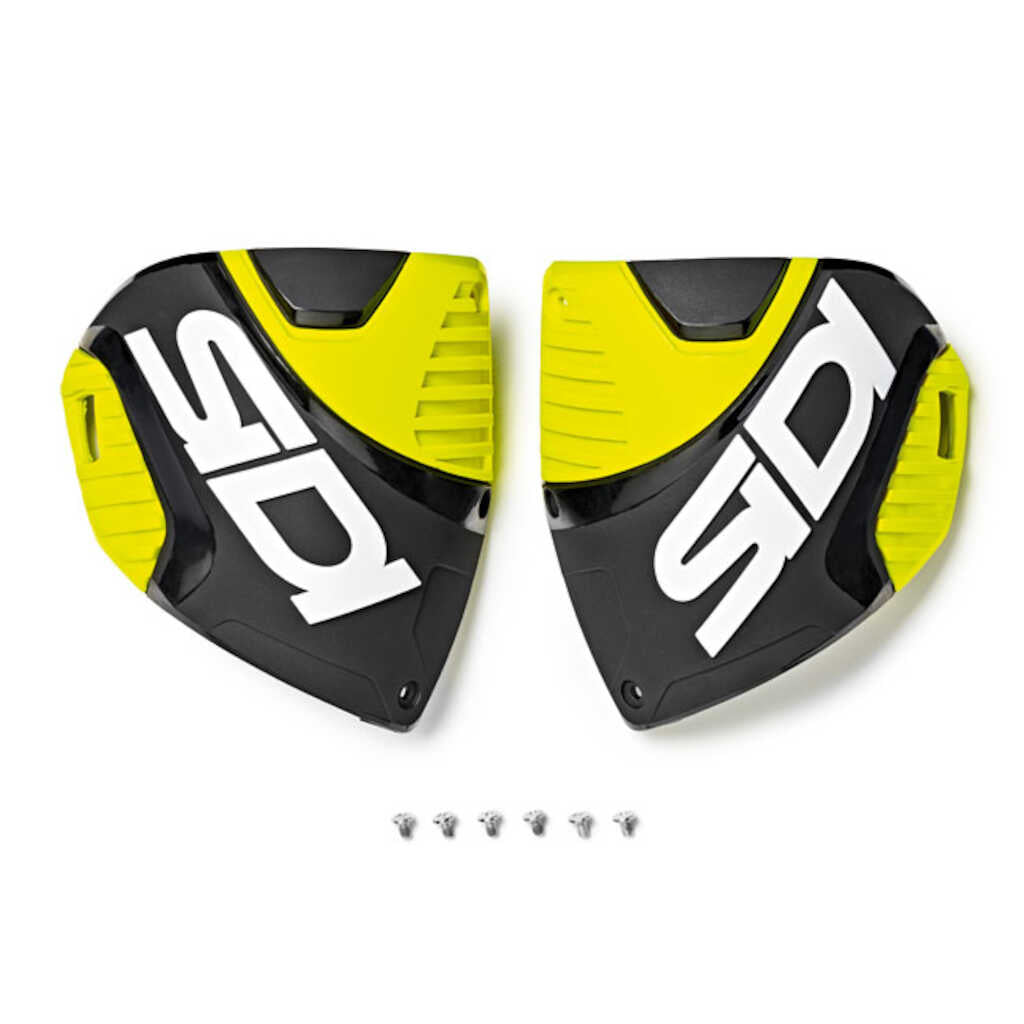 Spare Part - SIDI #153 Crossfire 3 Shin Plate - Black/Yellow/White
