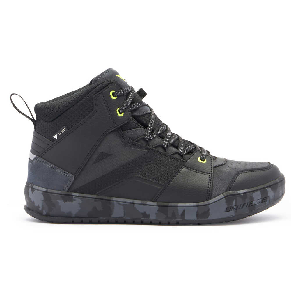 Dainese Suburb D-WP Shoes - BLK/CAM/ACD-YEL