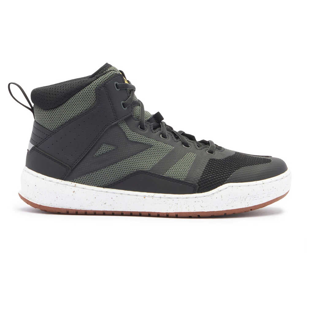 Dainese Suburb Air Shoes - BLK/WHT/ARMY-GN
