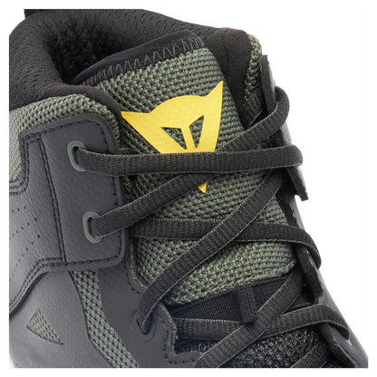 Dainese Suburb Air Shoes - BLK/WHT/ARMY-GN
