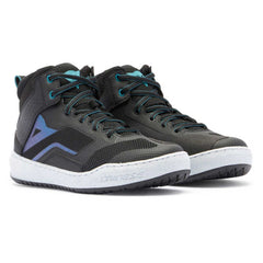Dainese Suburb Air Ladies Shoes - BLK/WHT/HRBR-BU