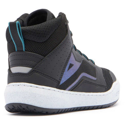 Dainese Suburb Air Ladies Shoes - BLK/WHT/HRBR-BU