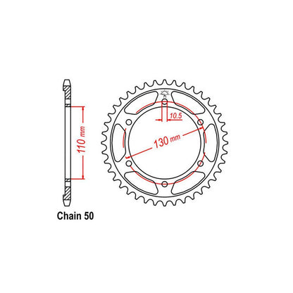 Husqvarna SM610 07-10 Chain & Sprocket Kit