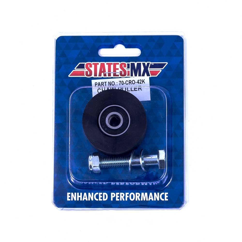 STATES MX 42 MM CHAIN ROLLER - BLACK - UNIVERSAL FIT