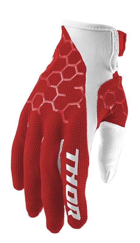 Glove S17 Draft Red/White XS – 2XL 3330-3923