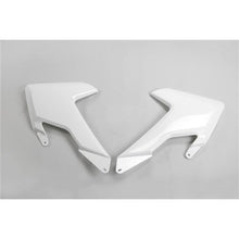 /UFO Husky TC/FC 16-18 TE/FE 17-18 Radiator Shrouds (WHT) No TC250-16