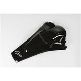 UFO HUSKY TE/FE 17-18 REAR FENDER WITH LUGS (BLK)
