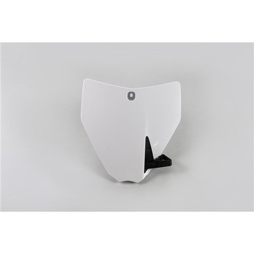 UFO Husky Front Number Plate TC85 18 (WHT)