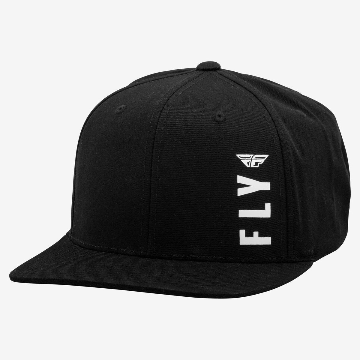 Fly Racing Cap - Vibe - OSFM - Black/White