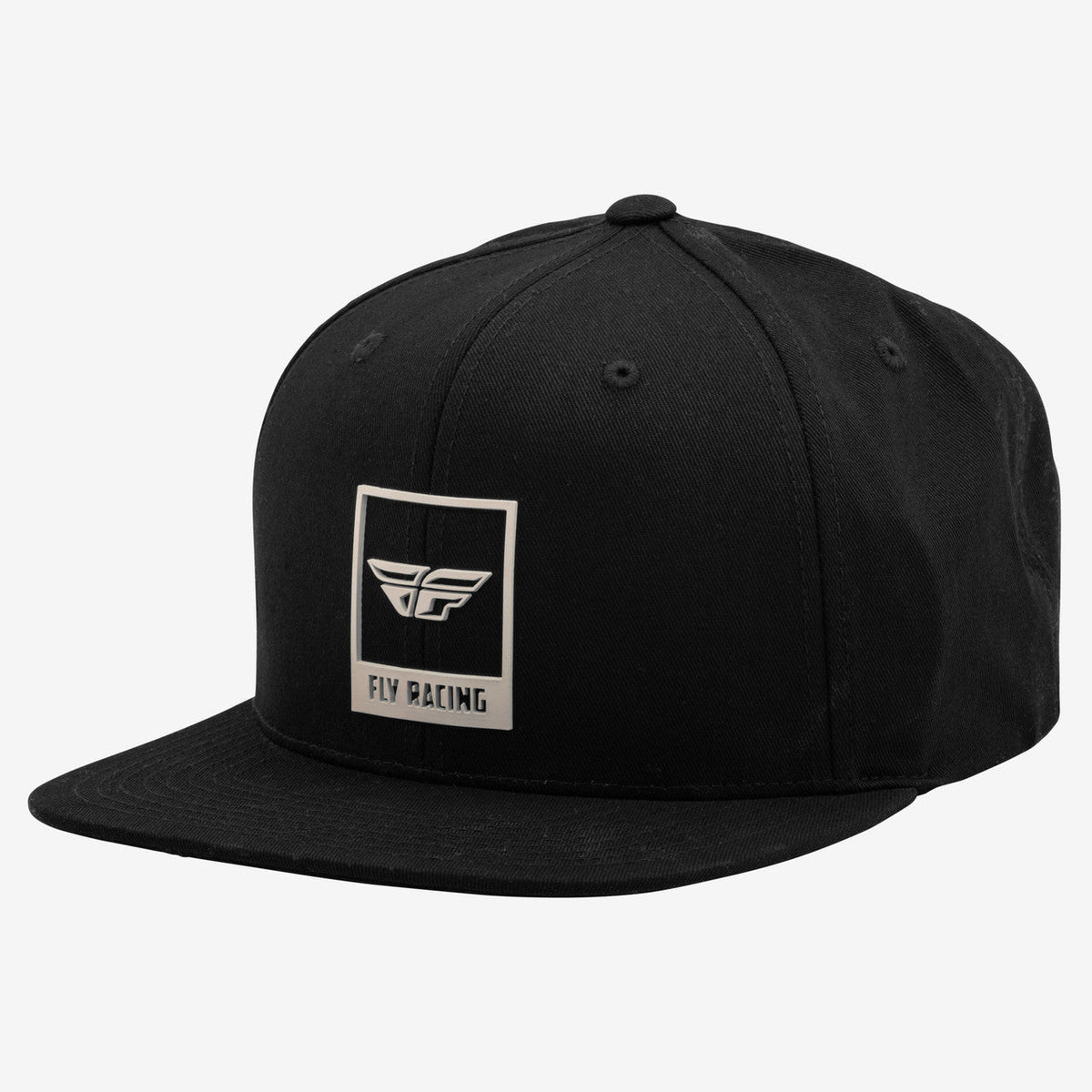 Fly Racing Cap - Boss - OSFM - Black/White