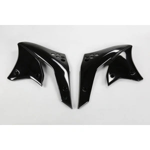 #UFO KX250F Rad Shrouds 06-07 (BLK)