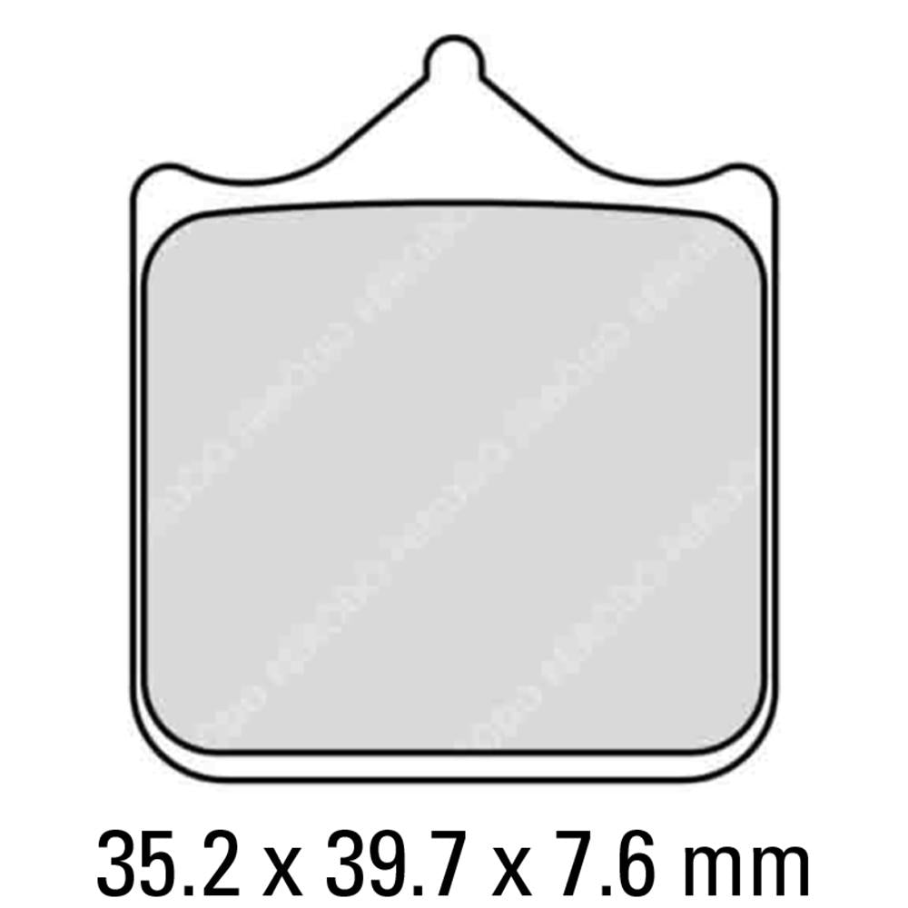 FERODO Disc Pad Set - FDB2120 STAC - 01-2120-STAC