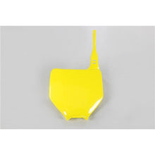 UFO FRONT PLATE RMZ250 04-06 (YEL 01-18)