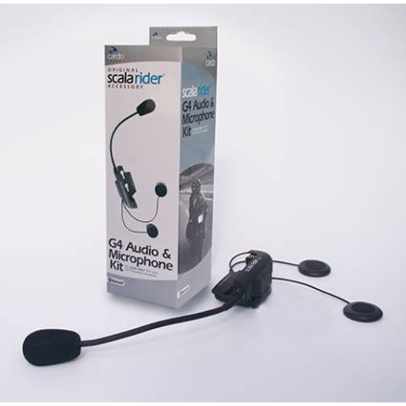 CARDO AUDIO/MIC KIT W/BOOM MIC FOR G4