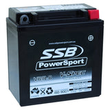12V SSB V-Spec High Perform. AGM Battery (6) (12N9-3A, 12N9-3B, CB9L-B, CB9L-A2, YTX9AL-BS, YT9BAL-4, MB9U) (3.3 Kg)