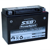 12V SSB V-Spec High Perform. AGM Battery (4) (YTX15L-BS) (5.01 Kg)