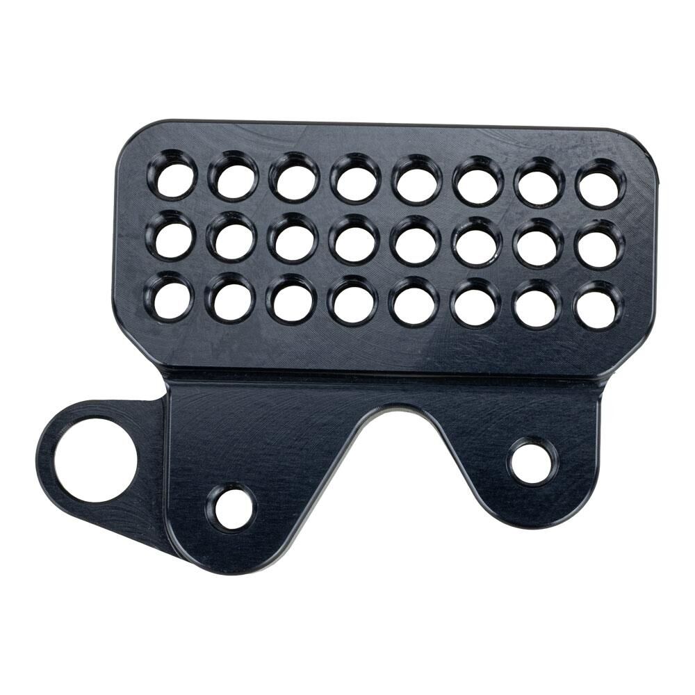 VORTEX PART- RS572DRK - BRAKE BRACKET RELOCATOR : BLACK - 40-RSP-RS572DRK