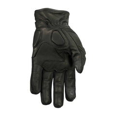 Argon Clash Leather Gloves - BLACK