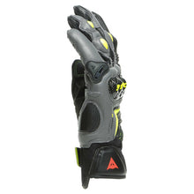 Dainese VR46 Sector Leather Gloves - Short Cuff - BK/ANTH/FLU-YEL