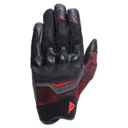 ERMEX GLOVES BLACK/RED-LAVA