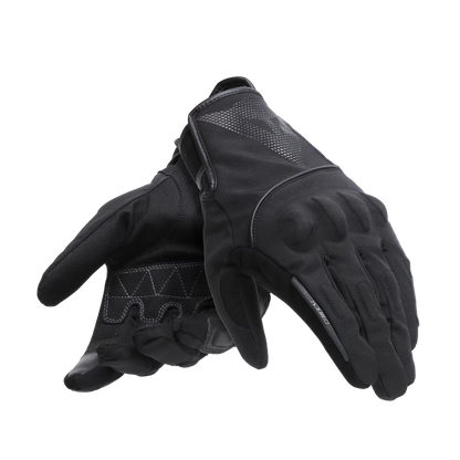 UDINE WP D-DRY GLOVES BLACK/REFLEX