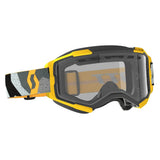 SCOTT Fury Enduro Goggle - camo grey/yellow | clear lens