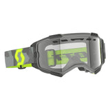 SCOTT Fury Enduro Goggle - light grey/neon yellow | clear