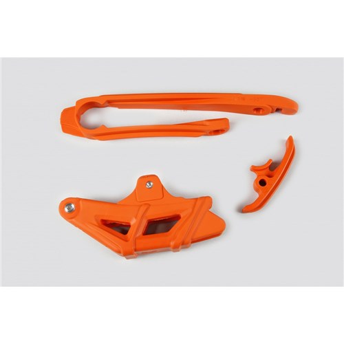 UFO KTM 12-18 EXC S/Arm Slider/Chain Guide Kit (Org 98-18)