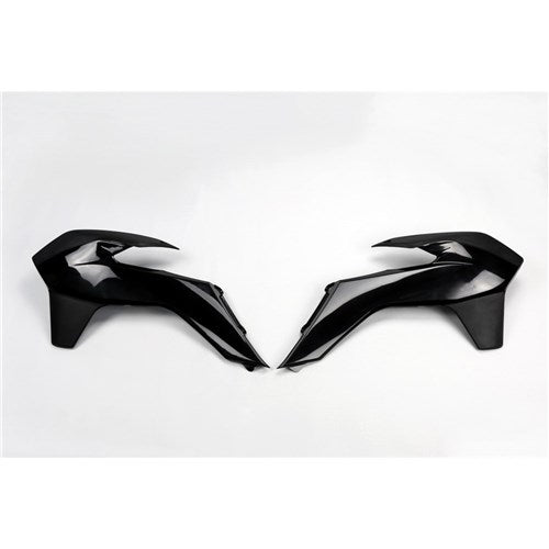 /UFO KTM Radiator Shrouds 13-15 SX/SXF SX250-16 SNR (BLK)