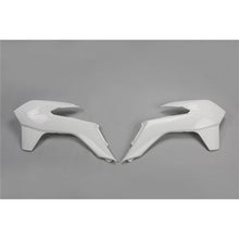 /UFO KTM Radiator Shrouds 13-15 SX/SXF SX250-16 SNR (WHT)