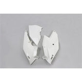 UFO KTM SIDE PANELS SX/SXF 16-18 EXC/EXCF 17-18 (WHT) NO SX250-16