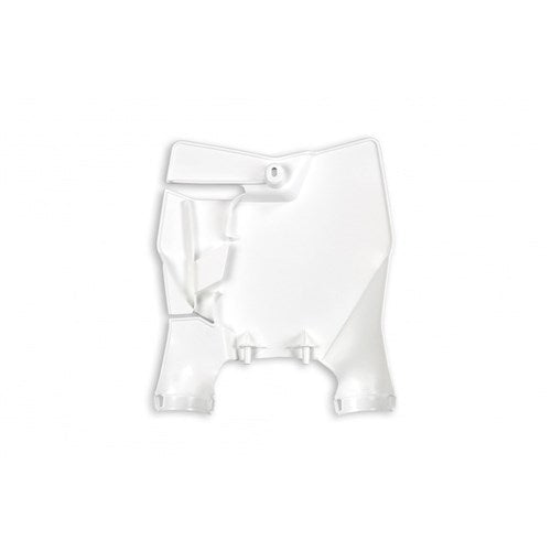 UFO KTM Stadium FRT Plate SXF 16-18/SX125 16-18/SX250 17-18 (WHT)