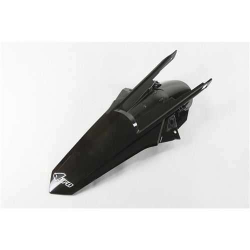 UFO KTM EXC 17-18 Rear Fender with LUGS (BLK)