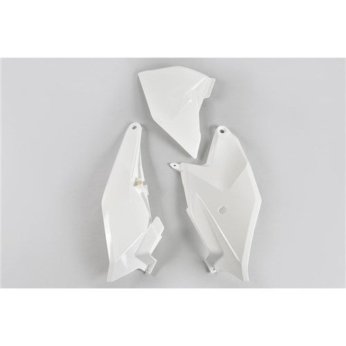 UFO KTM 85SX 18 Side Panels W/ Airbox CVR (WHT)